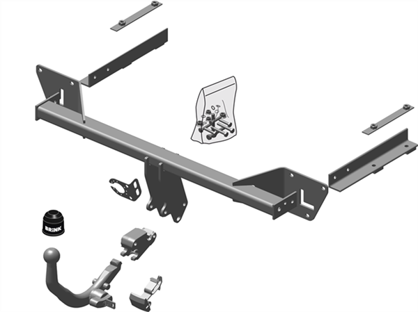 Hak holowniczy Brink 532200