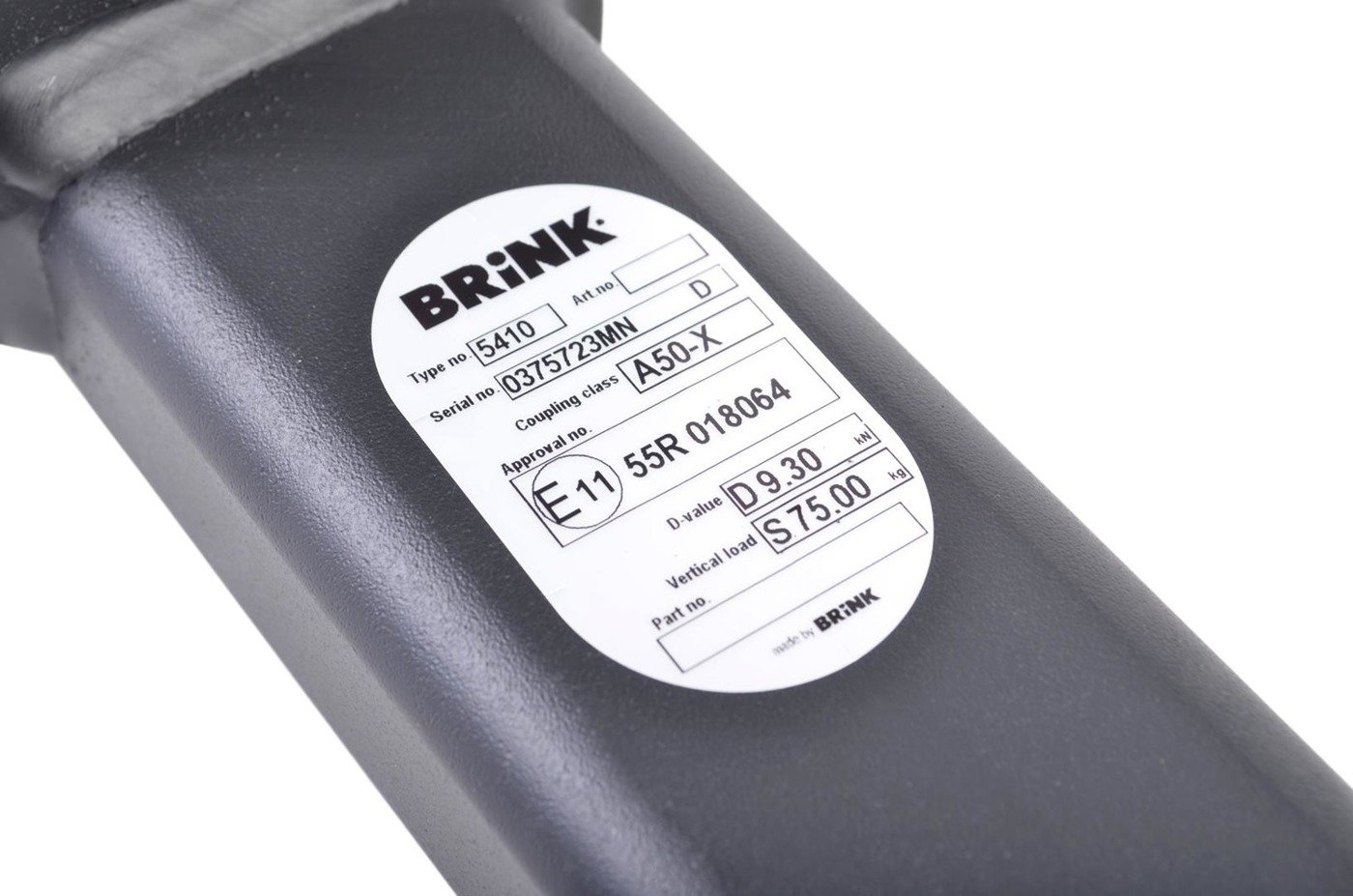 Hak holowniczy Brink 541000