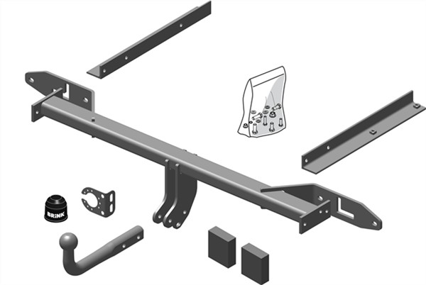 Hak holowniczy Brink 542500