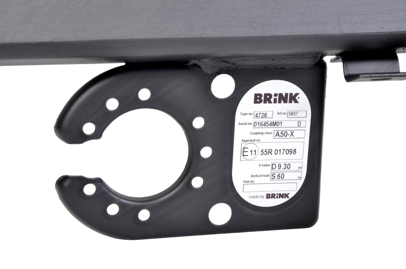 Hak holowniczy Brink 565700