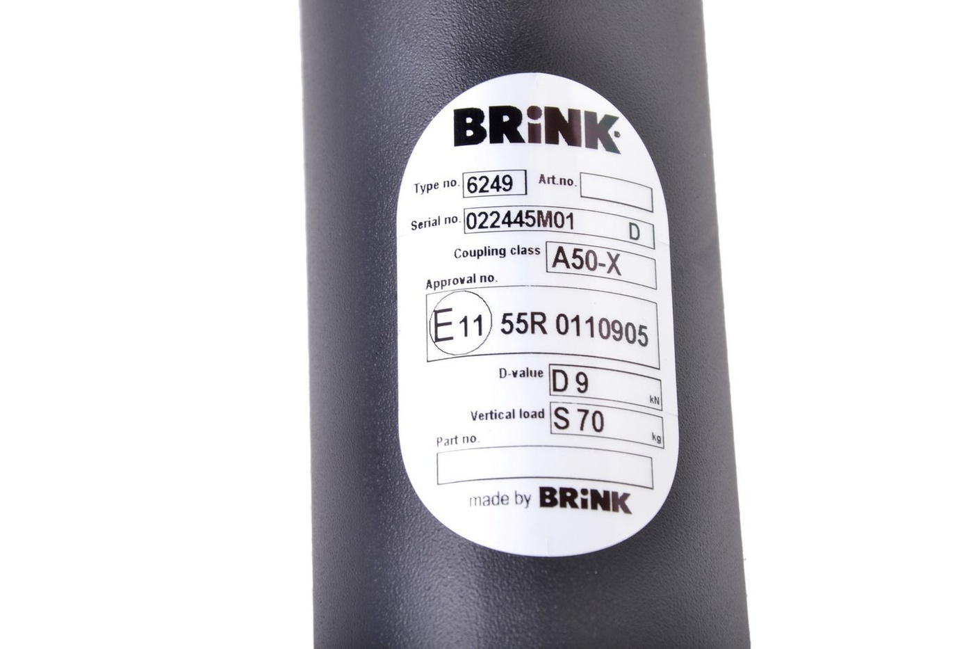 Hak holowniczy Brink 624900