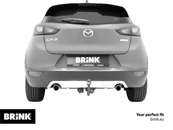 Hak holowniczy Brink Mazda CX-3 2015-