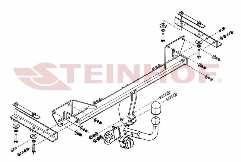 Hak holowniczy Steinhof Alfa Romeo Giulietta 2010-