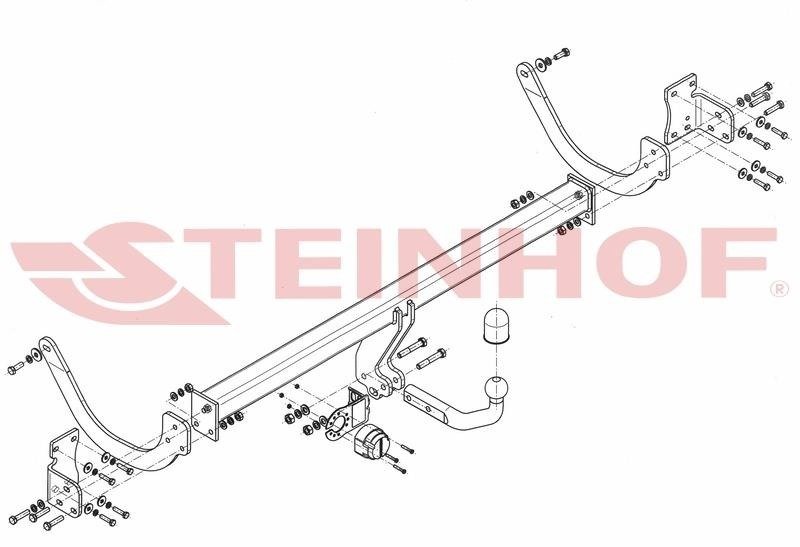 Hak holowniczy Steinhof C-039