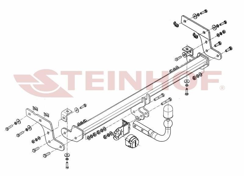 Hak holowniczy Steinhof C-045