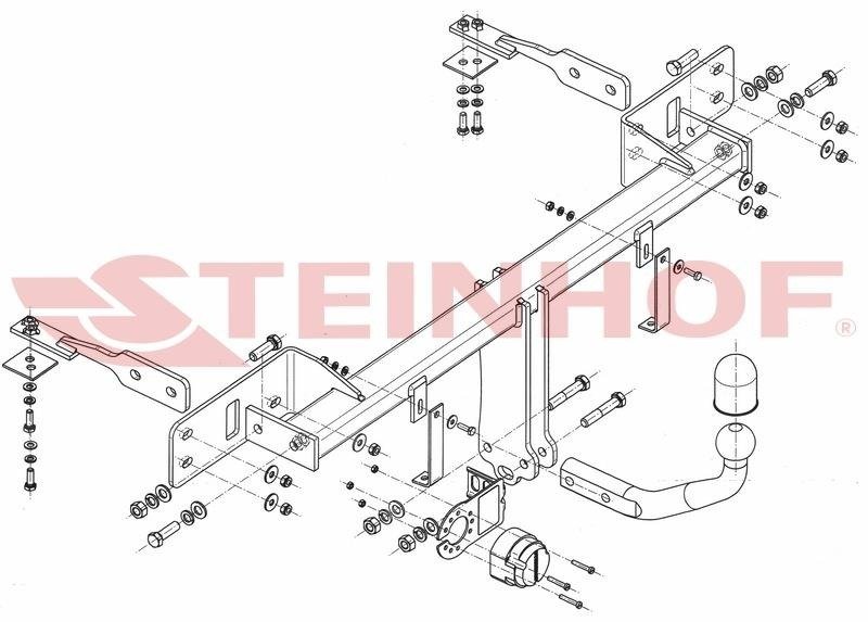 Hak holowniczy Steinhof F-150