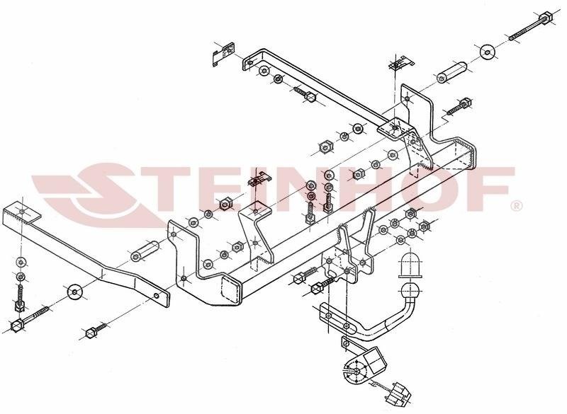 Hak holowniczy Steinhof FIAT Ulysse II 2002-2011