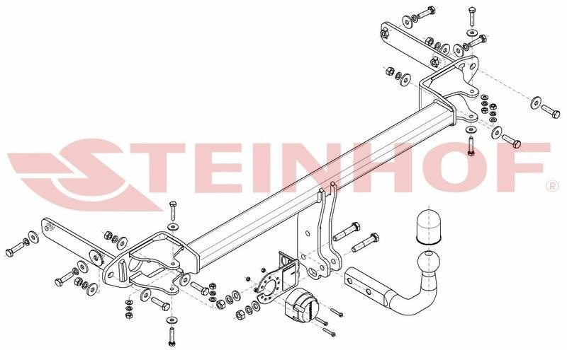 Hak holowniczy Steinhof K-075