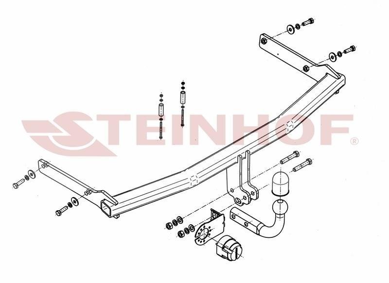 Hak holowniczy Steinhof Mazda 5 CR 2005-2010