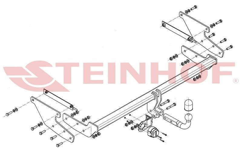 Hak holowniczy Steinhof R-037
