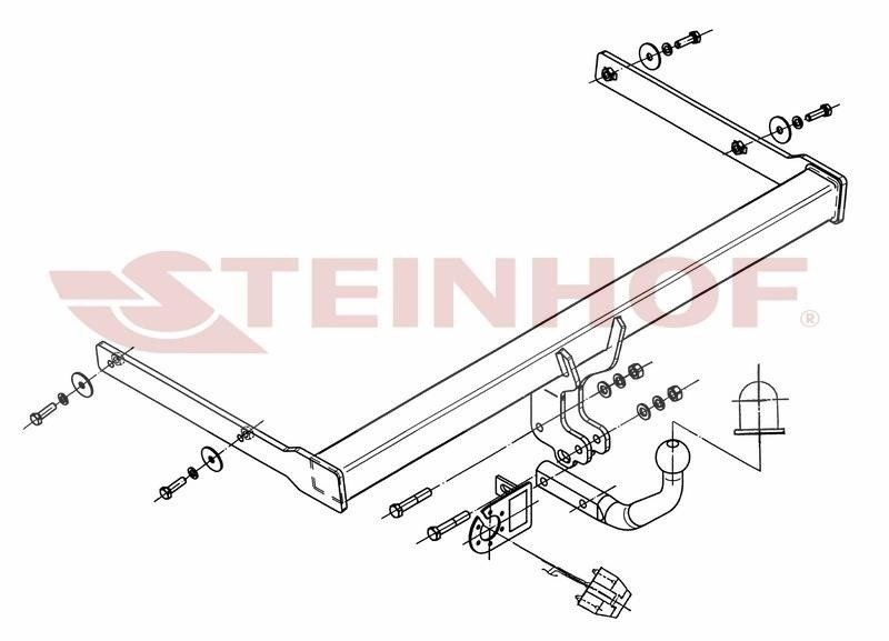 Hak holowniczy Steinhof S-344