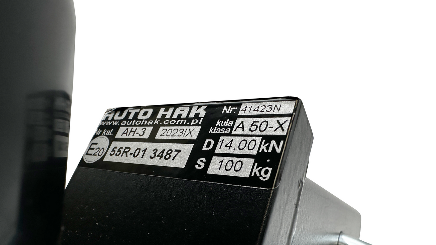 Kula adapter do haków USA AUTOHAK AH-3 