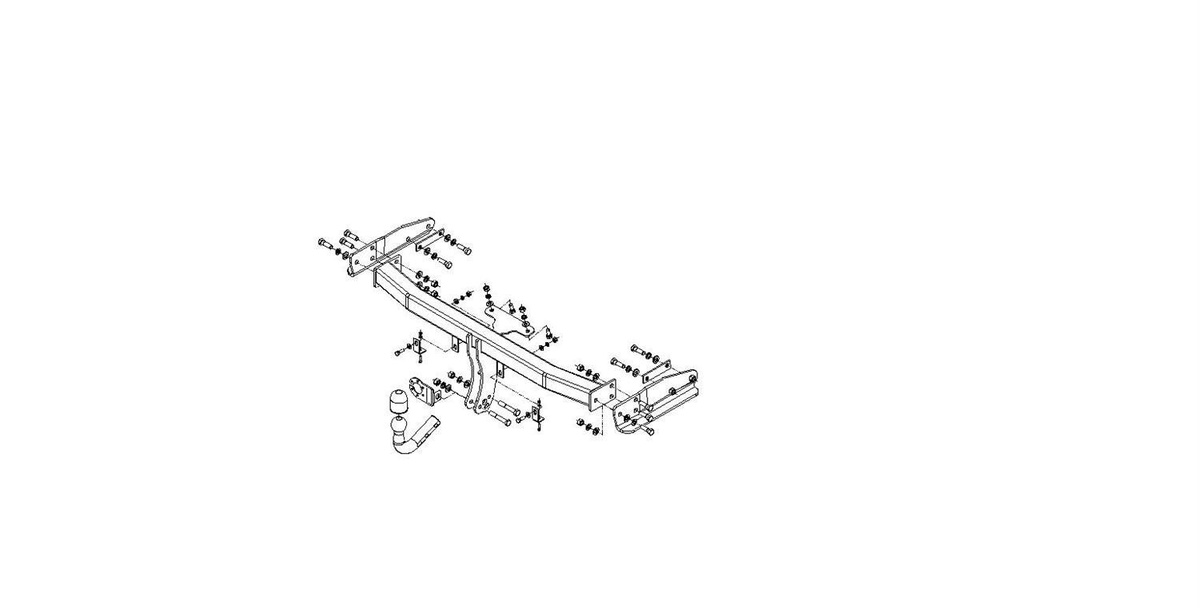 Hak holowniczy Autohak Mazda Tribute 01.2004-