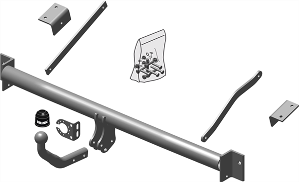 Hak holowniczy Brink 505400