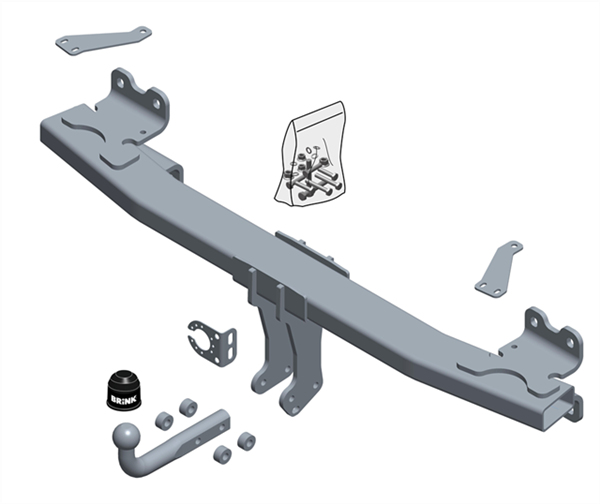 Hak holowniczy Brink 660100