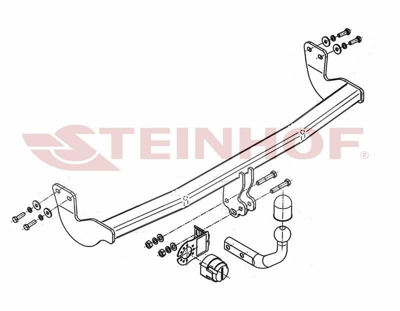 Hak holowniczy Steinhof C-010