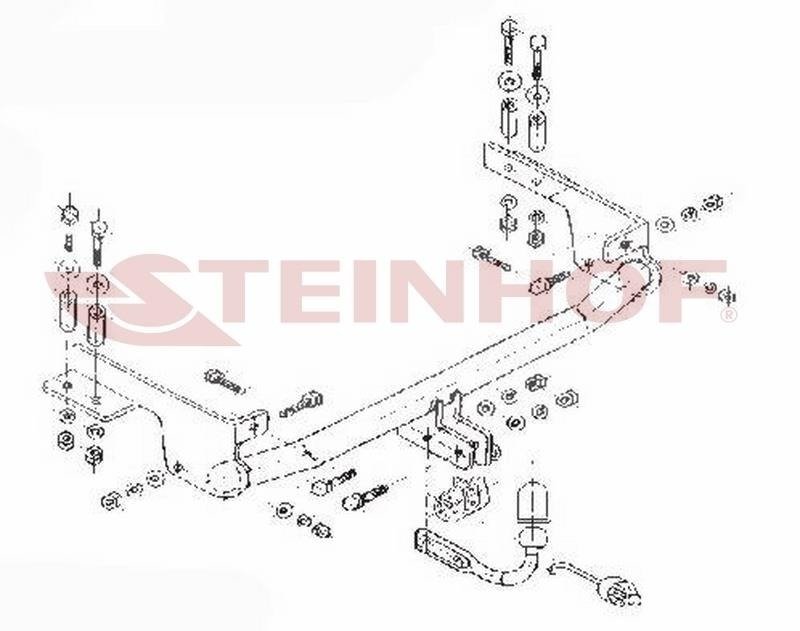 Hak holowniczy Steinhof FIAT Punto II 1999-2010