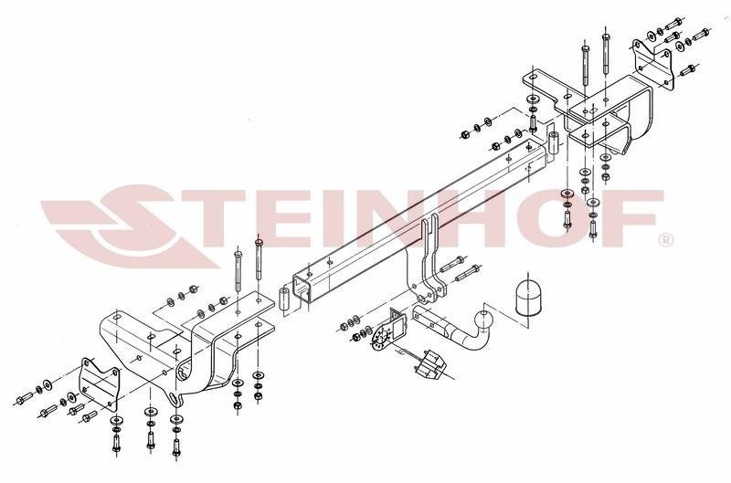 Hak holowniczy Steinhof Lexus RX 2009-2015