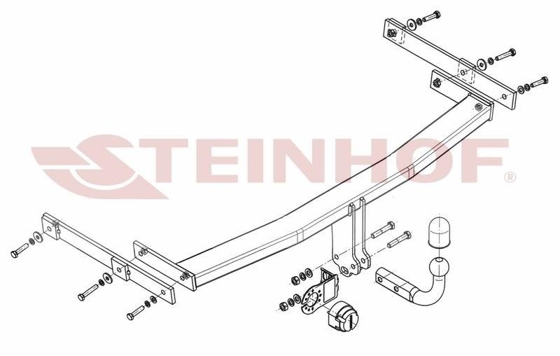 Hak holowniczy Steinhof M-040