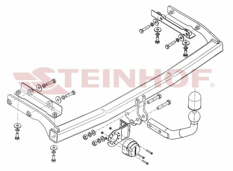 Hak holowniczy Steinhof N-065