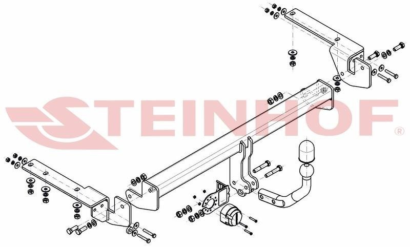 Hak holowniczy Steinhof P-060