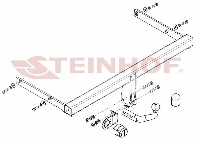 Hak holowniczy Steinhof S-348