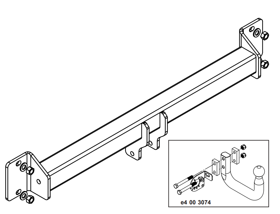 Hak holowniczy Westfalia BMW X3 E83 2004-2010