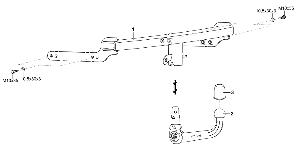 Hak holowniczy Westfalia SEAT Toledo IV 2013-2019